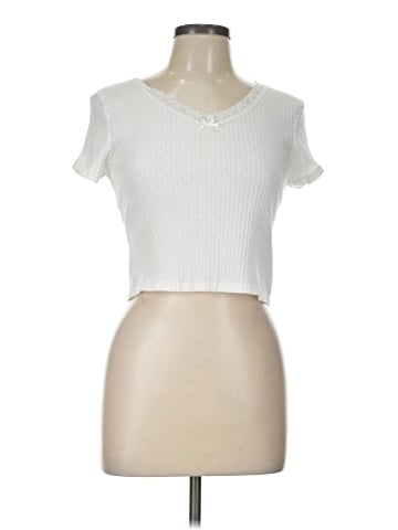 Topshop Short Sleeve Top (view 1)