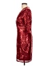 Belle Poque Red Cocktail Dress Size L - photo 5