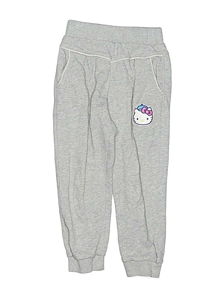 Pre-owned Hello Kitty Kids' Sweatpants In Gray