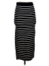 Zara Stripes Black Casual Skirt Size S - photo 1