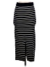 Zara Stripes Black Casual Skirt Size S - photo 2