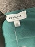 Gilli 100% Polyester Solid Teal Romper Size 1X - photo 4