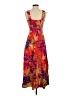 1.State 100% Rayon Tropical Orange Casual Dress Size XS - photo 2