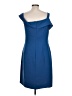 Reiss Solid Blue Cocktail Dress Size 12 - photo 2