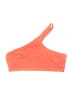 Vero Moda Solid Orange Swimsuit Top Size XL - photo 1