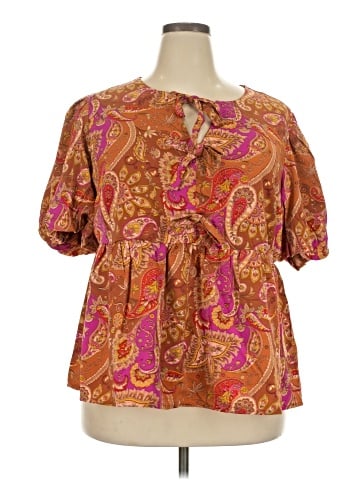 Cato Short Sleeve Blouse (view 1)