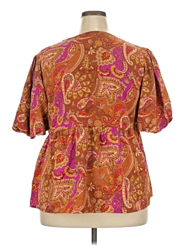 Cato Short Sleeve Blouse (view 2)