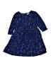Hanna Andersson Animal Print Blue Dress Size 8 - photo 1