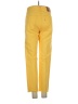 Levi's 100% Cotton Solid Yellow Casual Pants Size 26 waist - photo 2