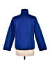 Chico's 100% Polyester Argyle Blue Jacket Size Med (1) - photo 2