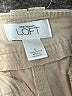 Ann Taylor LOFT 100% Cotton Solid Tan Khaki Shorts Size 6 - photo 3