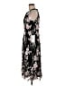 Alex Evenings 100% Polyester Floral Black Pink Cocktail Dress Size 6 Petite - photo 5