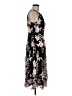 Alex Evenings 100% Polyester Floral Black Pink Cocktail Dress Size 6 Petite - photo 4