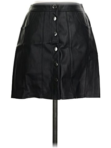 Express Faux Leather Skirt (view 1)