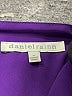Daniel Rainn 100% Polyester Purple Long Sleeve Blouse Size 1X - photo 7