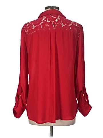Roz & Ali Long Sleeve Blouse (view 2)