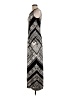 Sandra Darren Chevron-herringbone Silver Casual Dress Size 8 - photo 5