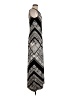 Sandra Darren Chevron-herringbone Silver Casual Dress Size 8 - photo 4
