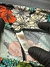 Lularoe Print Teal Leggings Size 1X (Tall & Curvy) - photo 7