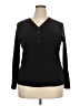 Architect 100% Cotton Black Long Sleeve Top Size 2X - photo 1