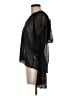Pilcro 100% Polyester Black Long Sleeve Blouse Size M - photo 5