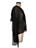 Pilcro 100% Polyester Black Long Sleeve Blouse Size M - photo 4