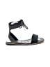 Sorel 100% Leather Black Sandals Size 6 1/2 - photo 1