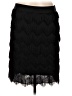 J. McLaughlin Chevron-herringbone Black Formal Skirt Size 8 - photo 1