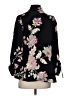 Chico's Floral Black Blazer Size Sm (0) - photo 2
