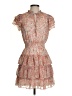 1.State 100% Polyester Paisley Pink Cocktail Dress Size S - photo 1
