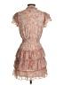 1.State 100% Polyester Paisley Pink Cocktail Dress Size S - photo 2