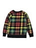 Hanna Andersson 100% Cotton Plaid Black Pullover Sweater Size 4 - photo 2