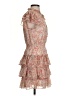1.State 100% Polyester Paisley Pink Cocktail Dress Size S - photo 4