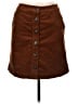 CAbi Solid Brown Casual Skirt Size 8 - photo 1