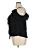 City Chic Black Sleeveless Blouse Size XXS - photo 5