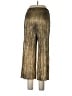 OML Metallic Gold Casual Pants Size L - photo 2