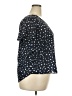 Elle Stars Black Short Sleeve Top Size XXL - photo 4