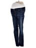 Current/Elliott Solid Blue Jeans Size 27 waist - photo 1