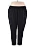 Adidas 100% Polyester Solid Black Active Pants Size 4X - photo 1
