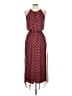 En Focus Studio 100% Polyester Chevron-herringbone Red Casual Dress Size 12 - photo 2