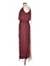 En Focus Studio 100% Polyester Chevron-herringbone Red Casual Dress Size 12 - photo 5