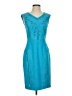 Antonio Melani Teal Cocktail Dress Size 0 - photo 1