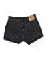 Levi's 100% Cotton Black Denim Shorts Size 24 waist - photo 2