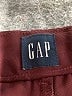 Gap 100% Polyester Burgundy Casual Pants Size 14 - photo 4