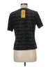 Notations Black Short Sleeve Top Size M - photo 2