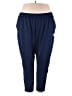 Adidas Solid Blue Track Pants Size 4X - photo 1