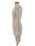 Tart Stripes Tan Casual Dress Size XS - photo 5