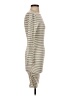 Tart Stripes Tan Casual Dress Size XS - photo 4
