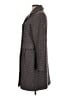 Marc by Marc Jacobs 100% Acetate Polka Dots Tweed Gray Coat Size L - photo 5