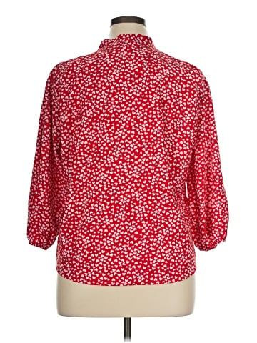 Adrienne Vittadini 3/4 Sleeve Blouse (view 2)